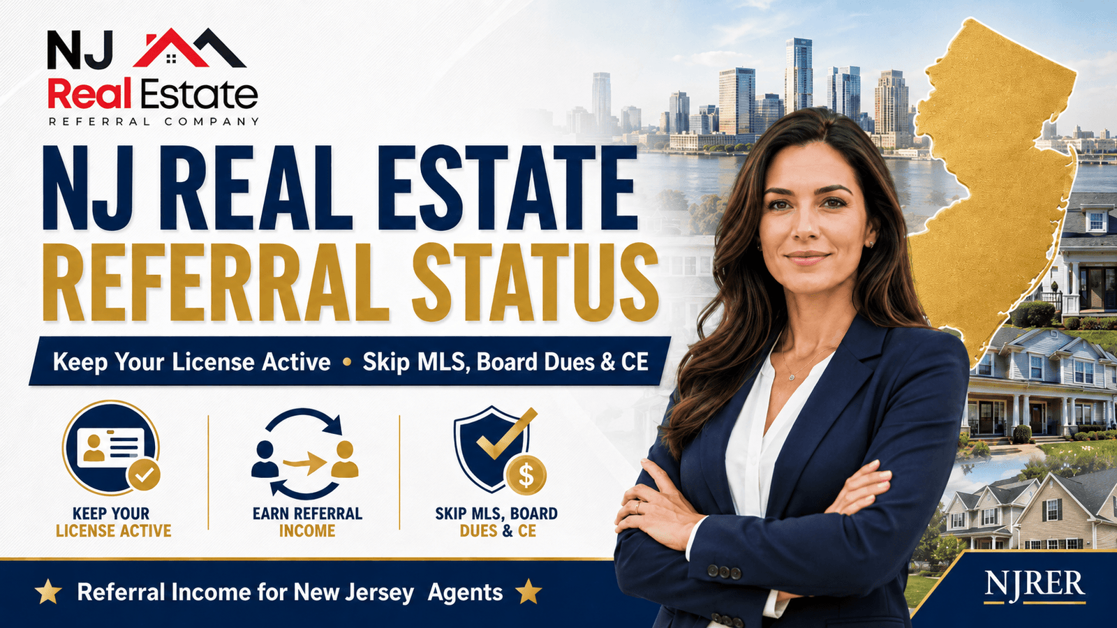 NJ Real Estate Referral Status guide for New Jersey agents